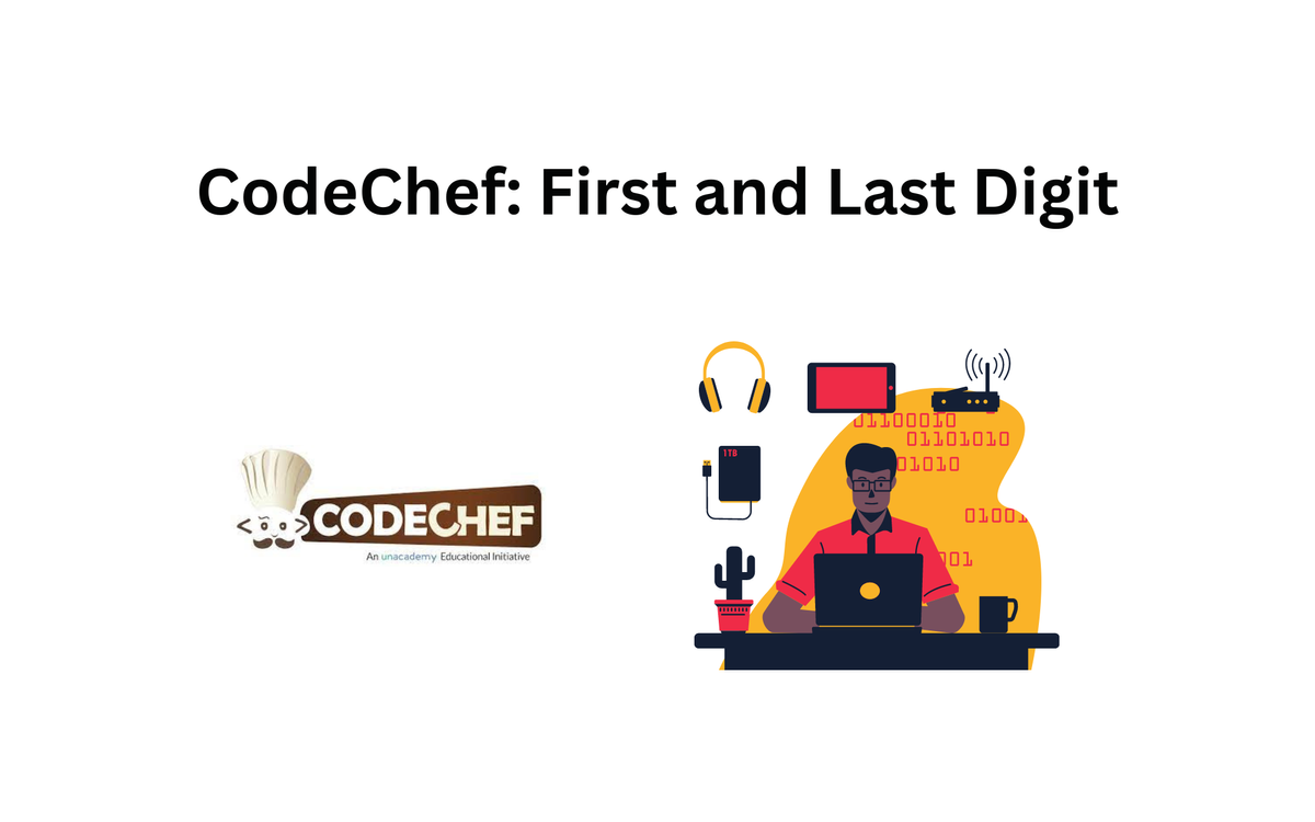 CodeChef - First and Last Digit