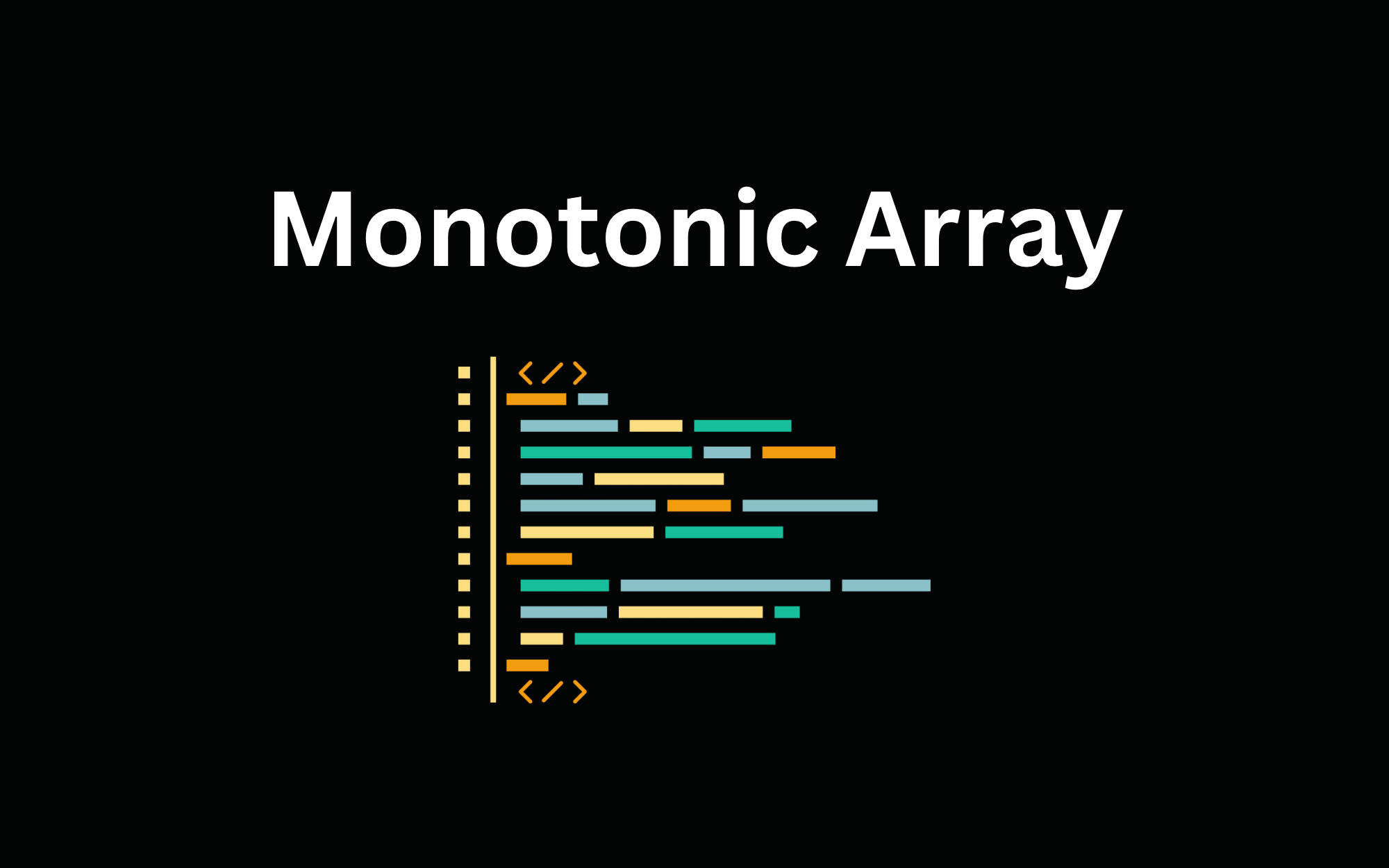 Monotonic Array Problem